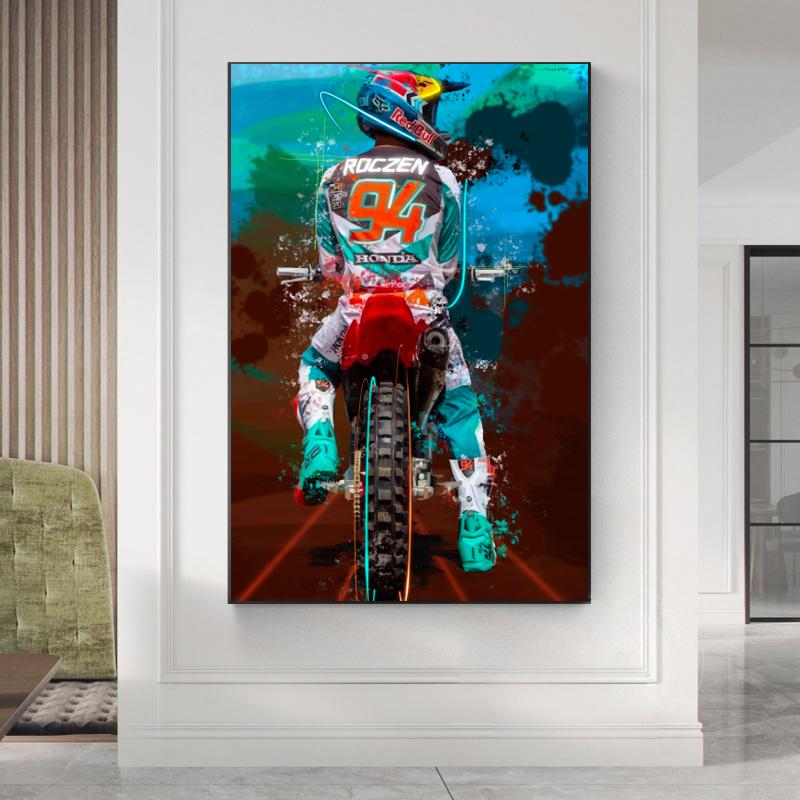 Ken Roczen Orlando Supercross 2021 How To: Stretch a Canvas